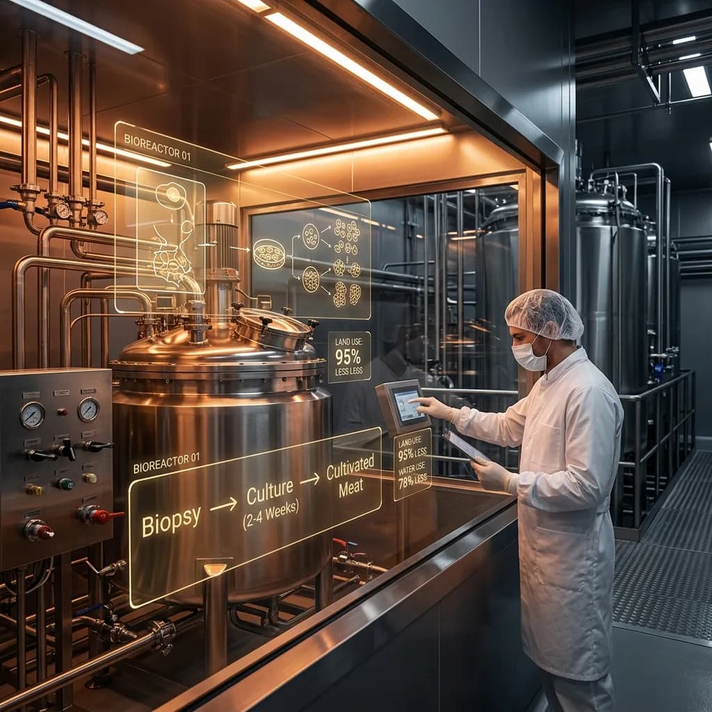 Bioengineering Meat Cellular Agriculture Basics: Lab-Grown Meat Fundamentals | Disruptive ...
