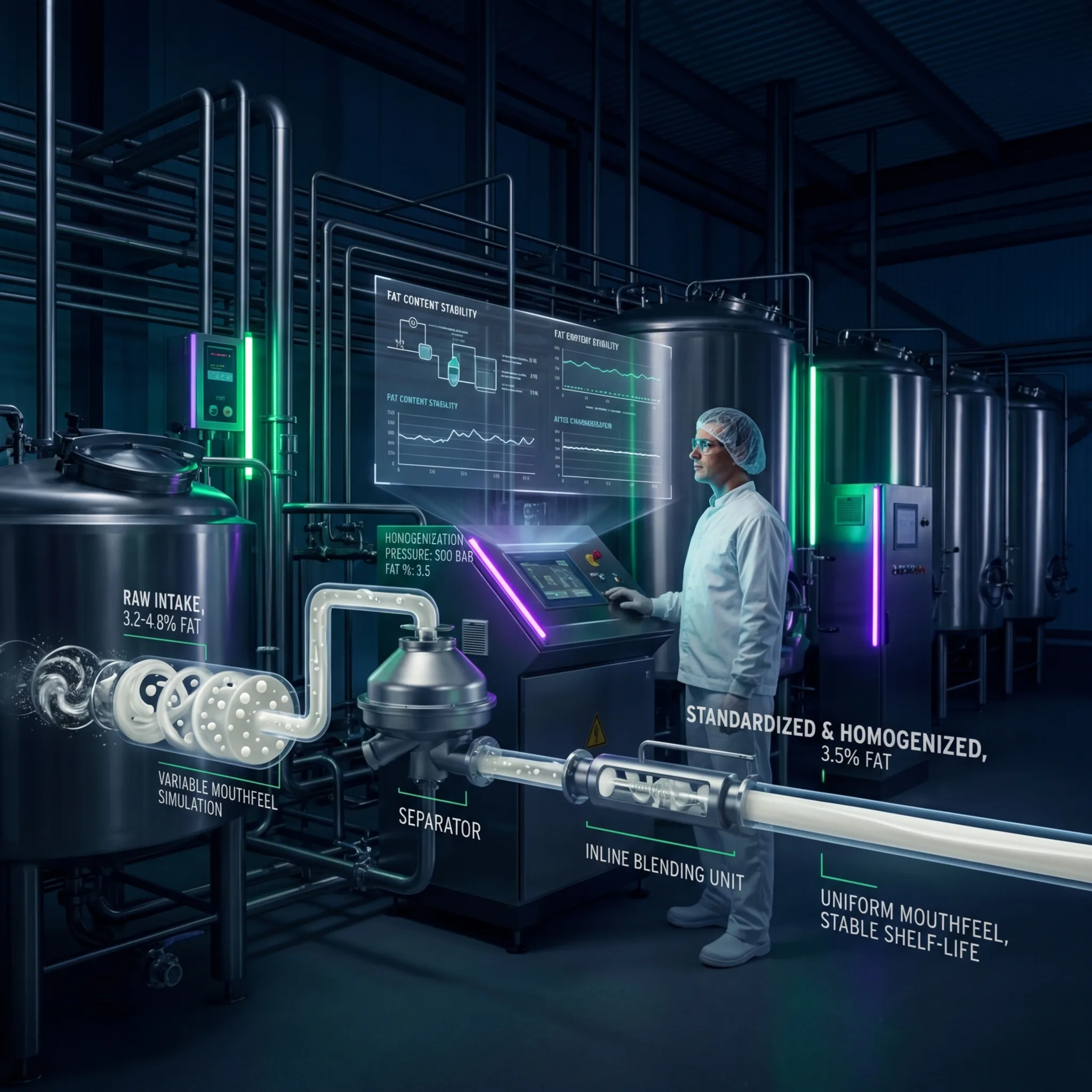Milk Standardization Dairy Processing: Milk Standardization and Homogenization | Disruptive ...